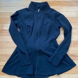 Kate Spade x Beyond Yoga Peplum Workout Jacket